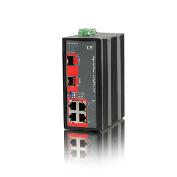 IGS-402S-4PH24 -  Промышленный коммутатор GbE PoE